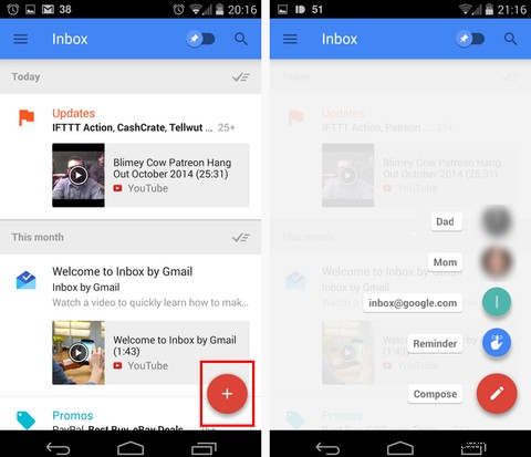 Google Inbox Review：新鮮な空気の息吹 