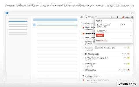 ToDoistが統合されたOutlook、Gmail、Postboxプラグインを起動 