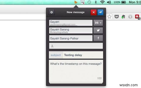 Swiftyは、OS XからGmail、Facebookメッセージ、DMを送信する最速の方法です 