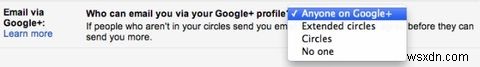 Google+ユーザーなら誰でもGmailで今すぐメールを送信できます（無効にする方法はこちら） 