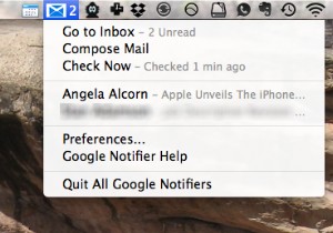 Mac用Google公式通知アプリ「Google Notifier」は今でも使う価値があるのか？