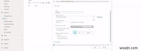 Office365でキャッチオールメールボックスを作成する方法 