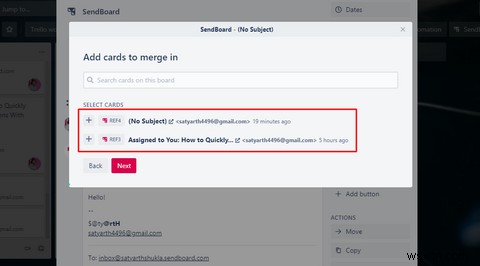 SendBoardがTrelloでのメール送信を簡単にする方法 