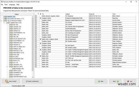 回復ツールボックスを使用してMicrosoftOutlookで破損したPSTおよびOSTファイルを修復する方法 