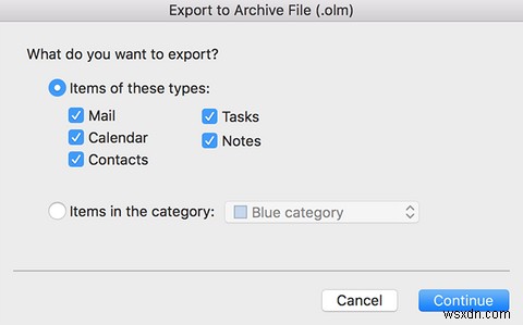 Outlookからメールをエクスポートする方法 