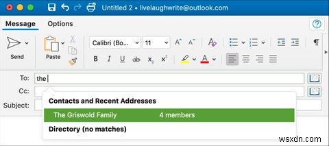 Outlookで電子メールグループと配布リストを作成する方法 