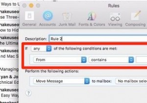 あなたのために電子メールを扱うための6つのAppleメールルール 