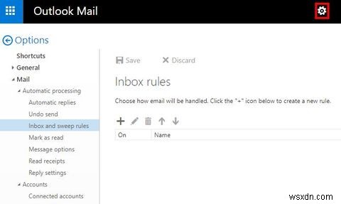 Outlook.comでこの電子メール転送の間違いを避けてください 