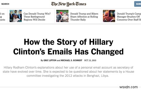ヒラリー・クリントンの電子メールスキャンダル：あなたが知る必要があること 