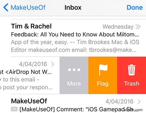 iPhoneでプロのようにメールを送信するためのiOSMail.appのヒントとコツ 