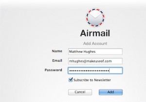 MacOSX用のAirmailがEメールを再び美しくしている 