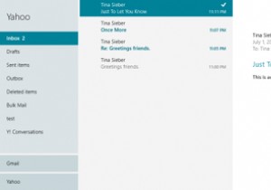 Windows8で電子メールを管理するための素晴らしい時間節約のヒント 
