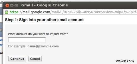 Gmailのインポート機能を使用して古いアカウントからメールを取得する 