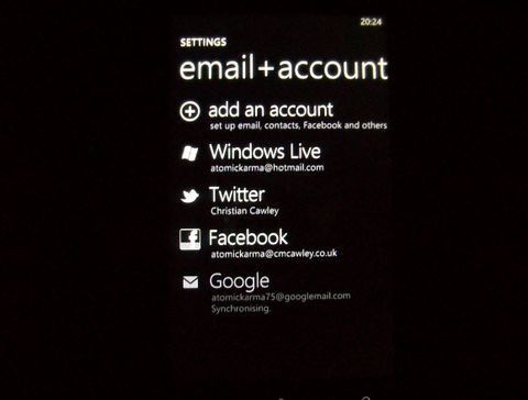WindowsPhoneでGmailアカウントを設定する方法 