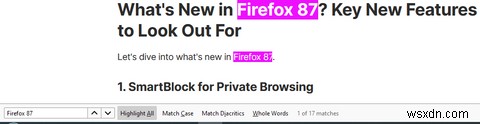 Firefox 87リリース：これらの新機能に注意してください 