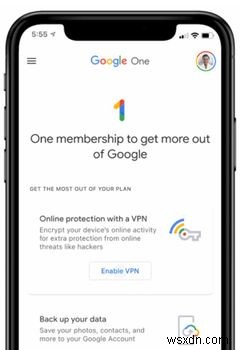 これで、iPhoneでGoogleOneVPNを使用できます。ここに方法 