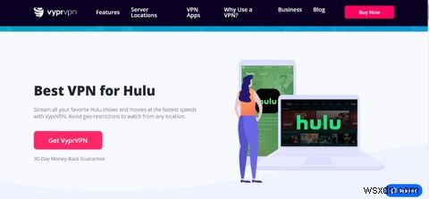 米国外でHuluを視聴できますか？ Huluをストリーミングするための最高のVPN 