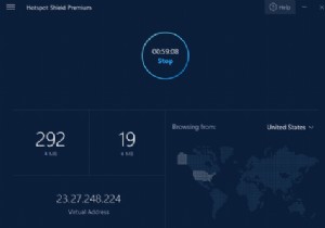 Hotspot Shieldは、エリートセキュリティを備えた使いやすいVPNです 