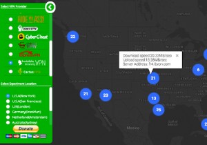 お住まいの地域で最も速いVPNはどれですか？この無料ツールはあなたに教えてくれます 