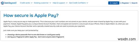 Apple Payは安全ですか？ 