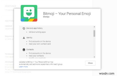 Bitmojiはあなたのプライバシーを脅かしますか？ 