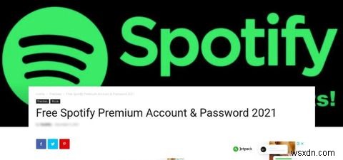 Spotifyプレミアム詐欺：避けるべき無料のプレミアムアカウントとアプリ詐欺 