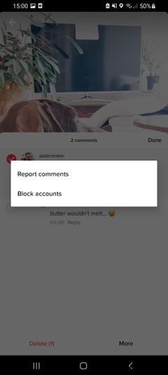 TikTokコメントを削除したりアカウントを一括でブロックしたりする方法 
