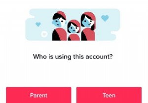 家族のペアリングでTikTokをお子様にとってより安全にする 