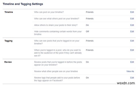 Facebookのタイムラインに他の人が投稿するのを止める方法 