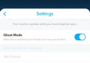 Snapchatトラッキングを停止してください！ Snapchatで現在地をオフにする方法 