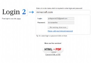 Login2.meの使い方：会員登録不要でウェブサイトの無料アカウントを入手する方法