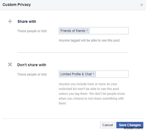 Facebookで友達を隠す方法 