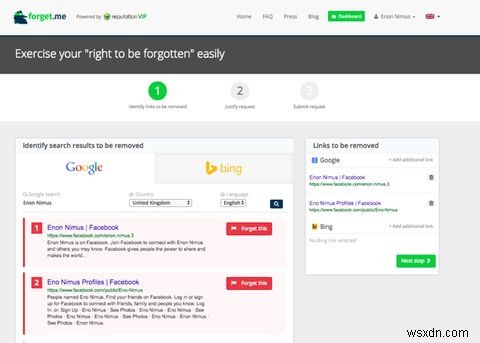 Google検索で忘れられる権利を申請する方法 