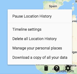 Googleマップでロケーション履歴を表示および削除する方法 