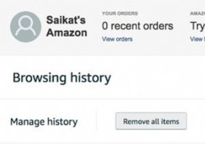 Amazonのショッピング履歴を編集する方法 