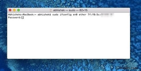 MacのMACアドレスを変更する方法（およびその理由） 