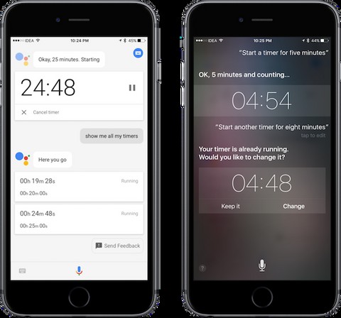 GoogleアシスタントとSiri：どちらのiPhone音声アシスタントが最適ですか？ 