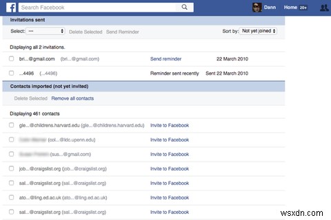 Facebookが友達の提案を妨害すると、プライバシーが侵害される可能性があります
