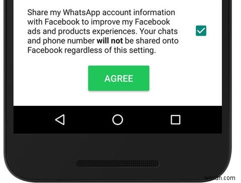 WhatsAppがあなたの情報をFacebookに渡すのを止める方法 