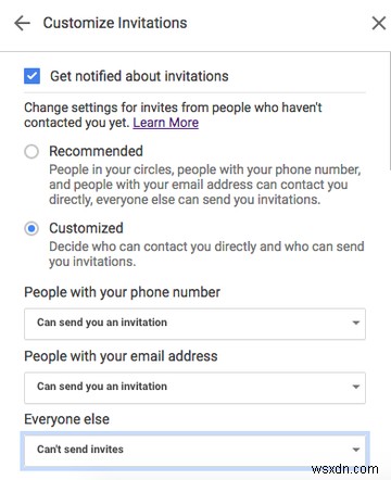 Googleハングアウトにあなたを招待する見知らぬ人を止める方法 