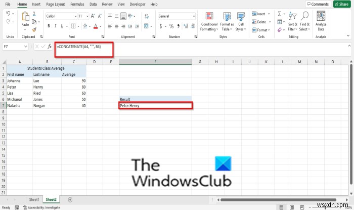 Excelで連結を使用してデータの書式設定を改善する方法 