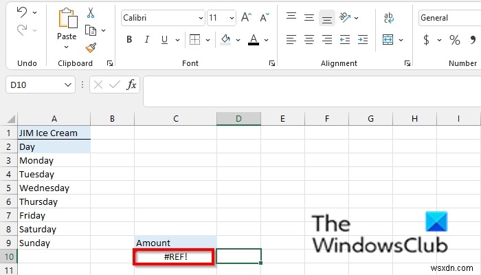 Excelで#REFエラーを修正する方法 