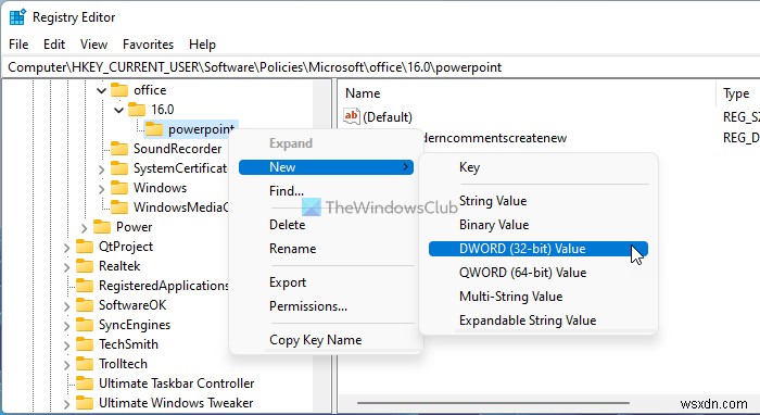 PowerPointで最新のコメントを有効または無効にする方法 