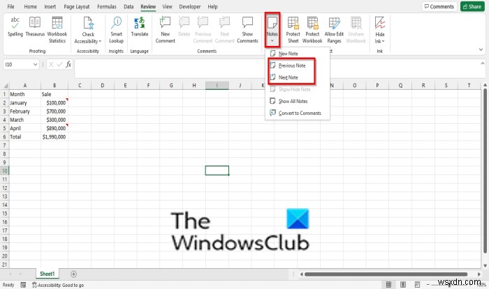 ExcelでNotesを追加、挿入、使用する方法 