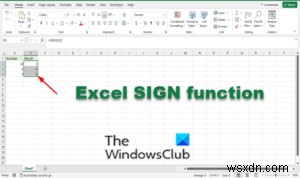 ExcelでSIGN関数を使用する方法 