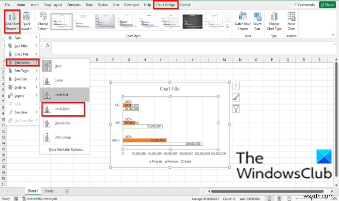 Excelで棒グラフまたは円グラフを作成する方法 