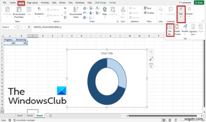 Excelで棒グラフまたは円グラフを作成する方法 