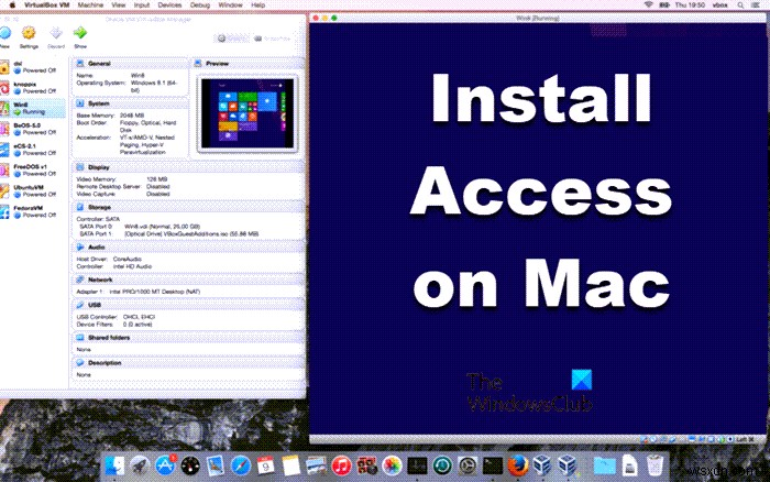 MacにMicrosoftAccessをインストールする方法 