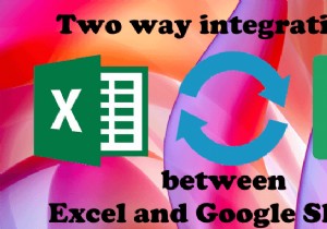 ExcelからGoogleスプレッドシートにデータをエクスポートまたはインポートする方法 