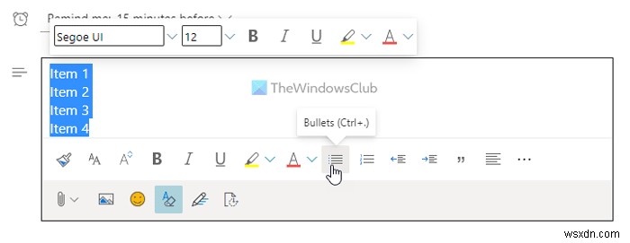 OutlookカレンダーをToDoリストアプリとして使用する方法 